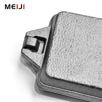 Machine à sandwich en fonte Meiji - Résistante à la chaleur, antiadhésive, outil de barbecue pour le camping avec poignée en bois