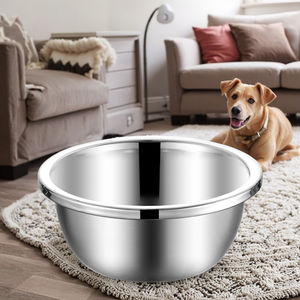 Meilleures ventes <span class=keywords><strong>de</strong></span> bols arrondis en acier inoxydable pour animaux <span class=keywords><strong>de</strong></span> <span class=keywords><strong>compagnie</strong></span> bols d'alimentation antidérapants anti-éclaboussures écologiques pour chats chiens - Product Image 2