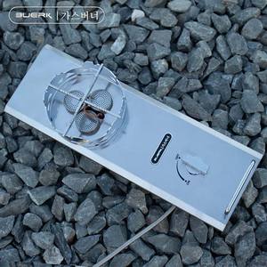 Réchaud à gaz portable Buerk pour le camping en plein air, résistant au vent, haute puissance, avec système de préchauffage pour utilisation en haute altitude - Product Image 3