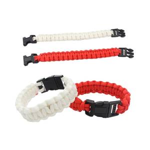Blue Color Good Quality Outdoor Survival Cord Bracelet - Product Image 6