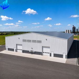 Kits d'entrepôt préfabriqués en acier isolés avec panneaux EPS de qualité supérieure, taille personnalisée, pour usine de fabrication - Vente chaude - Product Image 2
