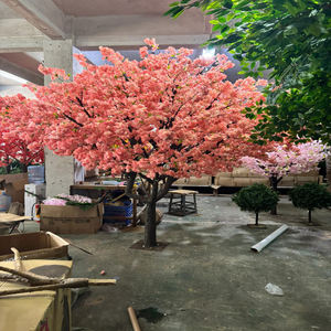 Promotion : Arbre artificiel géant de <span class=keywords><strong>cerisier</strong></span> en fleurs, taille personnalisée, fausse Sakura pour aménagement paysager de centres de villégiature, parcs, rues et places commerciales - Product Image 2