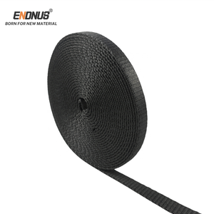 15kn sức mạnh đồng bằng dệt 100% uhmwpe Đen hẹp Webbing 1/2" - Product Image 3