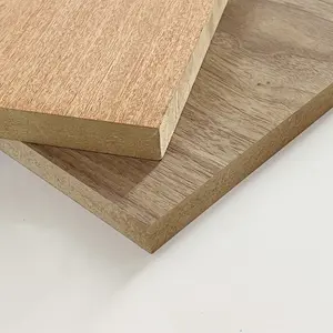 Precio barato madera contrachapada elegante 1,8 MM 2MM 2,5 MM 2,7 MM 3MM papel decorativo de pared madera contrachapada/madera contrachapada de poliéster para decoración de pared