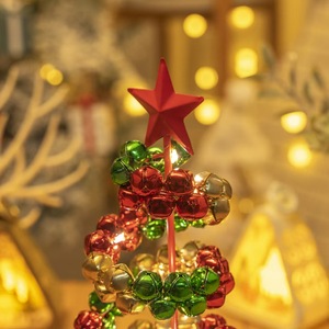 New <b>Christmas</b> <b>LED</b> Wrought Iron Bell Decoration Light-Up Tabletop Ornament for a Festive Atmosphere - Product Image 3
