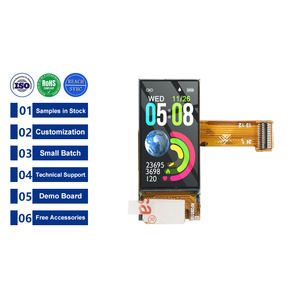 Màn hình AMOLED nhỏ 0.95 inch, IPS 120*240, 300cd, SPI 24 chân, dải 0.95 inch, Mô-đun màn hình cảm ứng điện dung CTP OLED - Product Image 1