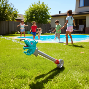 Chinese Dragon Water Cannon Plastic Outdoor Toy For Kids Water Gun Fun - Product Image 2