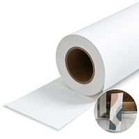 Rouleau de papier synthétique PP mat double face imperméable en gros pour affiches, supports d'impression et signalétique OEM
