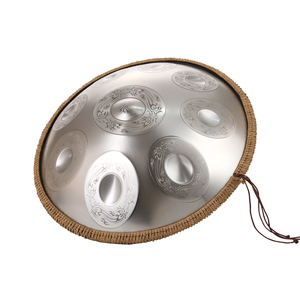 Set di Tamburi Handpan in Acciaio a 9 Note con Borsa Morbida/Supporto, Strumenti Musicali a Percussione Portatili - Product Image 2