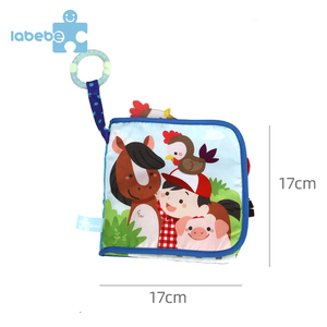 Impression personnalisée Écologique pour enfants play livres livres en tissu doux bébé imperméable tissu queue livre - Product Image 5