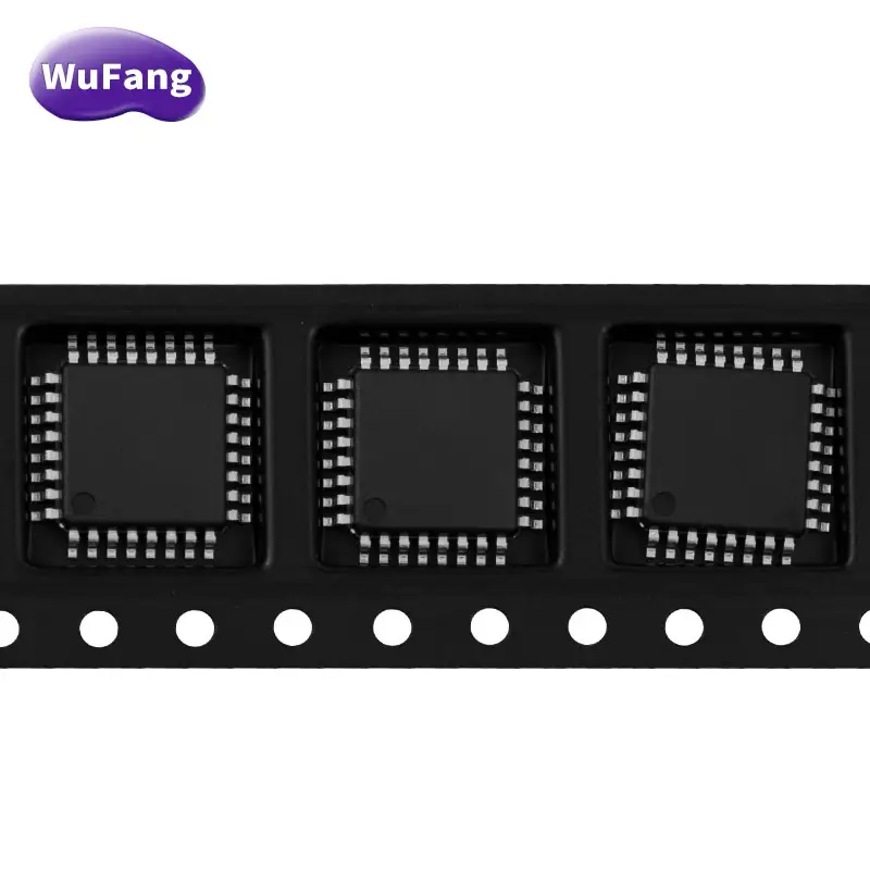 WungFang Integrated Circuit IC USB Hub Controller USB 2.0 USB Interface USB2504 QFP64 USB2504A-JT LCD TV Driver Board Chips