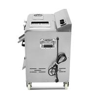 Hachoir à viande électrique automatique commercial, trancheuse, coupeuse, découpeuse en dés, viande fraîche, porc, bœuf, ensemble de lames détachables