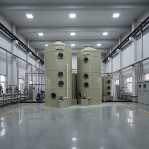 Pencuci PP Tahan Korosi |   Menara Semprot untuk Pengolahan Asap Asam/Agresif di Sektor Kimia & Farmasi - Product Image 1