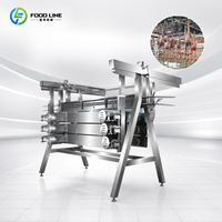 Machine à épiler la volaille, abattoir mobile compact pour poulets, ligne de machine d'abattage de volaille