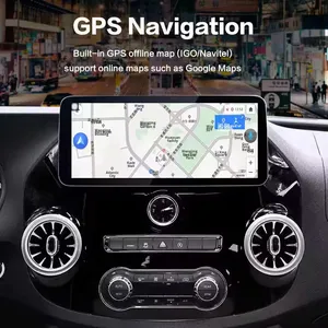 Applicable à l'exportation, écran central grand format 360° panoramique tout-en-un pour <span class=keywords><strong>Mercedes</strong></span>-<span class=keywords><strong>Benz</strong></span> <span class=keywords><strong>Vito</strong></span> W447 15-22, écran IPS - Product Image 3