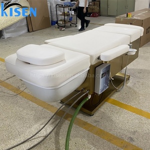 Lit de lavage de cheveux multifonctionnel électrique Kisen, idéal pour salon de coiffure, spa, thérapie capillaire par circulation d'eau, massage, pédicure et soin des pieds - Product Image 3