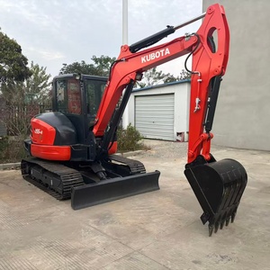 Kubota เครื่องขุดดินใช้ U55-4 5.5Ton ญี่ปุ่น Kubota รถขุดตีนตะขาบไฮดรอลิกมือสองเครื่องขุดดิน Kubota U55 Kx163 Kx155 - Product Image 4