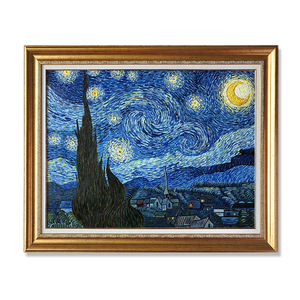 Trang Trí Nhà Cửa Bằng Vải Bạt Thủ Công Chất Lượng Cao Nghệ Thuật Quán Cà Phê Sân Thượng Văn Gogh Tác Phẩm Nghệ Thuật Sao Chép Bức Tranh Của Nghệ Sĩ Nổi Tiếng - Product Image 3