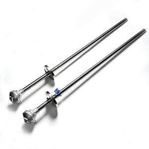 Capteur de température de montage à bride réglable <span class=keywords><strong>Vinson</strong></span> Aisi 446 matériau WRN-131/231/336/430 Sonde capteur thermocouple de type K - Product Image 3