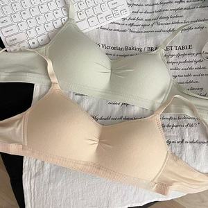 Sweet and supportive bra for small busts, suitable for female students and teenagers, anti-sagging, thin and wire-free. - Product Image 3