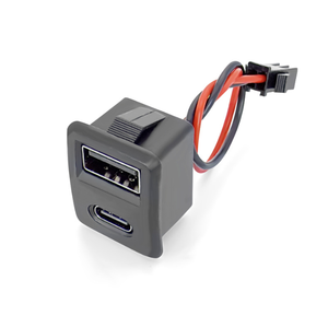 ซ็อกเก็ตตัวเมียแบบโค้งสองชั้น Type-C + USB-A, พอร์ตชาร์จ 2P แบบเชื่อมต่อสายตรง, แจ็คสำรองสำหรับโคมไฟ, ของเล่น - Product Image 4