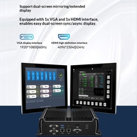 Mini-ordinateur industriel sans ventilateur avec processeur Quad-core I5-1135G7, double réseau et six ports série