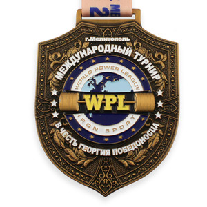 Medalla de metal esmaltada a medida, venta al por mayor, barata - Product Image 2