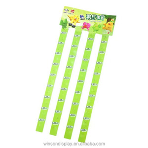 Plastic Injection Clip Strip for Hanging Goods Display 12 <b>Hooks</b> Supermarket Retail Strips - Product Image 1