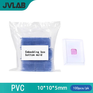 Molde de Plástico PVC Desechable JVLAB para Empacar en la Parte Inferior, Múltiples Especificaciones, 100 Piezas/Paquete, Caja OCT, Congelado, Rebanado, Sellado - Product Image 5