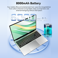 Ordinateur portable de haute qualité OEM neuf de 16,1 pouces avec processeur Intel N95 quadricœur 1,7 GHz, SSD 512 Go, écran IPS 16:10 1920x1200, clavier anglais, caméra, Windows