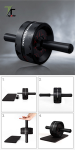 Equipo de entrenamiento de Fitness portátil, rueda de rodillo Abdominal para gimnasio en casa, <span class=keywords><strong>Ideas</strong></span>, producto nuevo
