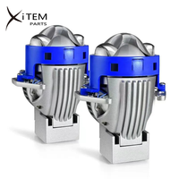 Projecteur LED XITEM 3.0 à faisceau laser, phare LED 170W, projecteur bi-LED 3 pouces, feux de voiture à faisceau haut et bas
