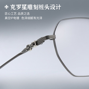 Gafas de montura completa octogonales retro de moda para adultos, tendencia de moda unisex, fabricadas en Danyang, parte 08040 - Product Image 5