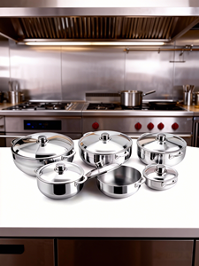 Vente chaude Ensemble de casseroles <span class=keywords><strong>en</strong></span> aluminium 12 pièces Style américain Durable Antiadhésif Cuisine à domicile Moderne <span class=keywords><strong>Verre</strong></span> Métal Casserole - Product Image 6