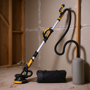 Lijadora Eléctrica para Paneles de Yeso Db 780W, 114mm, Velocidad Variable, Diseño sin Polvo con Recolección de Polvo, Grado Profesional - Product Image 2