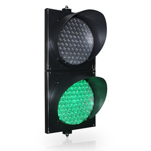 Lámpara de Tráfico LED Roja y Verde de 12 Pulgadas y 2 Aspectos IP65 para Seguridad Vial - Product Image 3