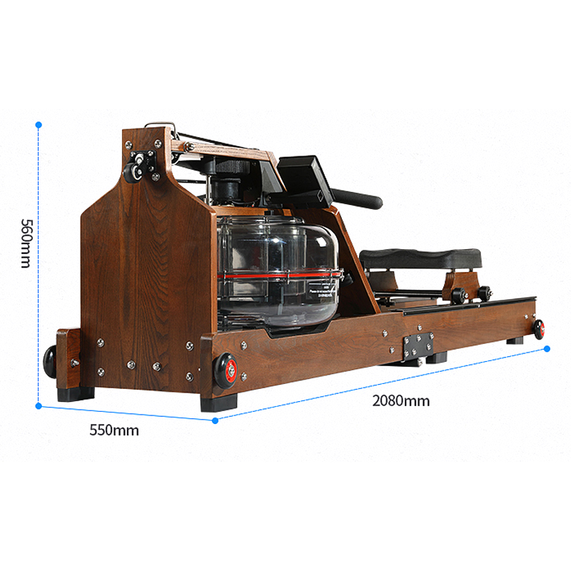 High Quality Fitness Equipment Water Rower machine/Water Resistance Rowing Machine