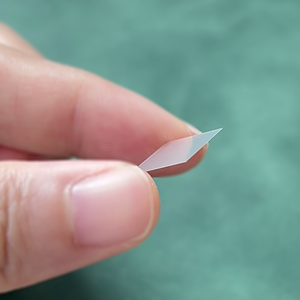 超薄型50ミクロン0.05 Um厚さ合成ラボ成長CVD半導体用ダイヤモンドプレート - Product Image 5