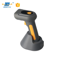 Dyscan USB 1D Scanner sans fil avec berceau DS6530B-1D lecteur CCD portable prend en charge l'écran pour entrepôt bibliothèque supermarché