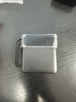 Mini Power Bank 1000 mAh avec 4 câbles intégrés, charge rapide, chargeur mobile portable, logo personnalisé, mini batterie portable