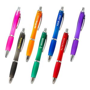 Bolígrafo Publicitario de Plástico con Logotipo Personalizado de Empresa, Diseño del Cuerpo del Bolígrafo, Fabricante de Bolígrafos con Logotipo Impreso - Product Image 1