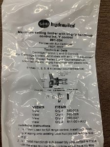 991-034 991034 991 034 ชุดควบคุมไฮดรอลิกแบบจำกัดการปรับสูงสุดพร้อมปุ่มควบคุมแบบสามจุดยึด, ชุดควบคุมแบบ Y มีสินค้าในสต็อก - Product Image 3