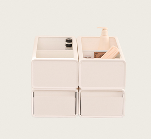 ตู้เก็บของอเนกประสงค์แบบซ้อนได้ AA ตู้ลิ้นชักหลายชั้น ระบบจัดระเบียบตู้เสื้อผ้า ประหยัดพื้นที่ สำหรับบ้านและห้องเด็ก - Product Image 2