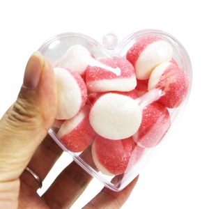 Caja de plástico con forma de corazón para Chocolate, caja de gran tamaño 98x100x56mm - Product Image 1