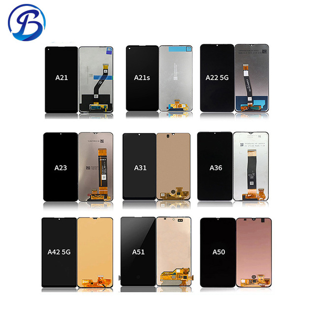 Wholesale Mobile Touch Screen A21 A22 A23 A31 A36 A42 A51 Original AMOLED Display Module Original for Samsung Galaxy a Series