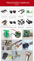 Máquina de Soldadura Semiautomática para Fabricación de Cables PCB/USB, Equipo de Conexión de Cables, Máquina de Soldadura y Corte de Cables