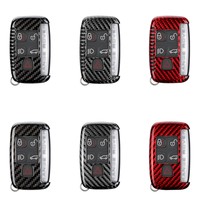 Accessoires auto Étuis à clés en fibre de carbone pour Land Rover T-carbon Couverture de clé de voiture Kit de pièces automobiles