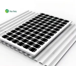 Sistema di montaggio del tetto del pannello solare staffe di montaggio solare supporto per canale C per montaggio a terra del pannello solare
