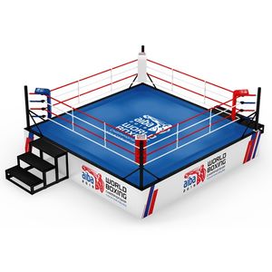Ring de boxe standard MMA ONEMAX WBC Type de table personnalisé de 5m * 5m pour les événements de kickboxing Muay Thai - Product Image 1