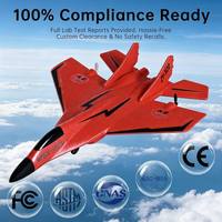 Avion télécommandé RC Glider 2CH 2.4G en mousse EPP RTF pour débutants et enfants, transfrontalier